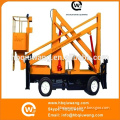 Man-drive Hydraulic Stationary Boom Lift